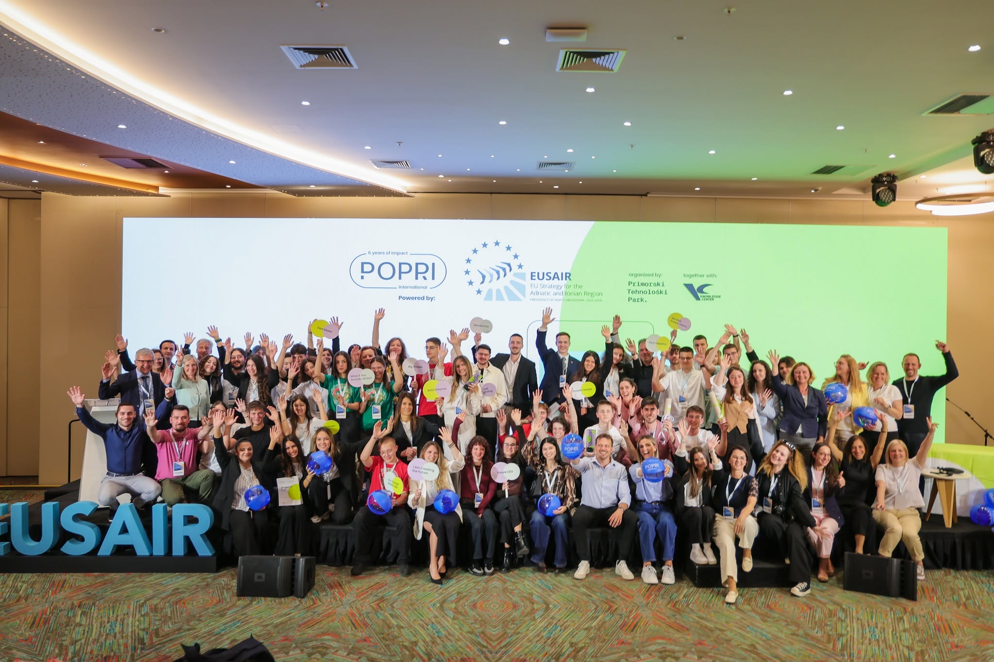Објавени победниците на 6. меѓународен натпревар во Скопје – POPRI EUSAIR Youth 2026: идните претприемачи – шампиони во претприемачки вештини!