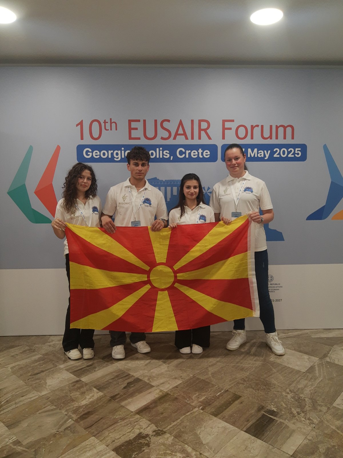 The team from Kochani won second place at the international POPRI competition in Chania, Crete!